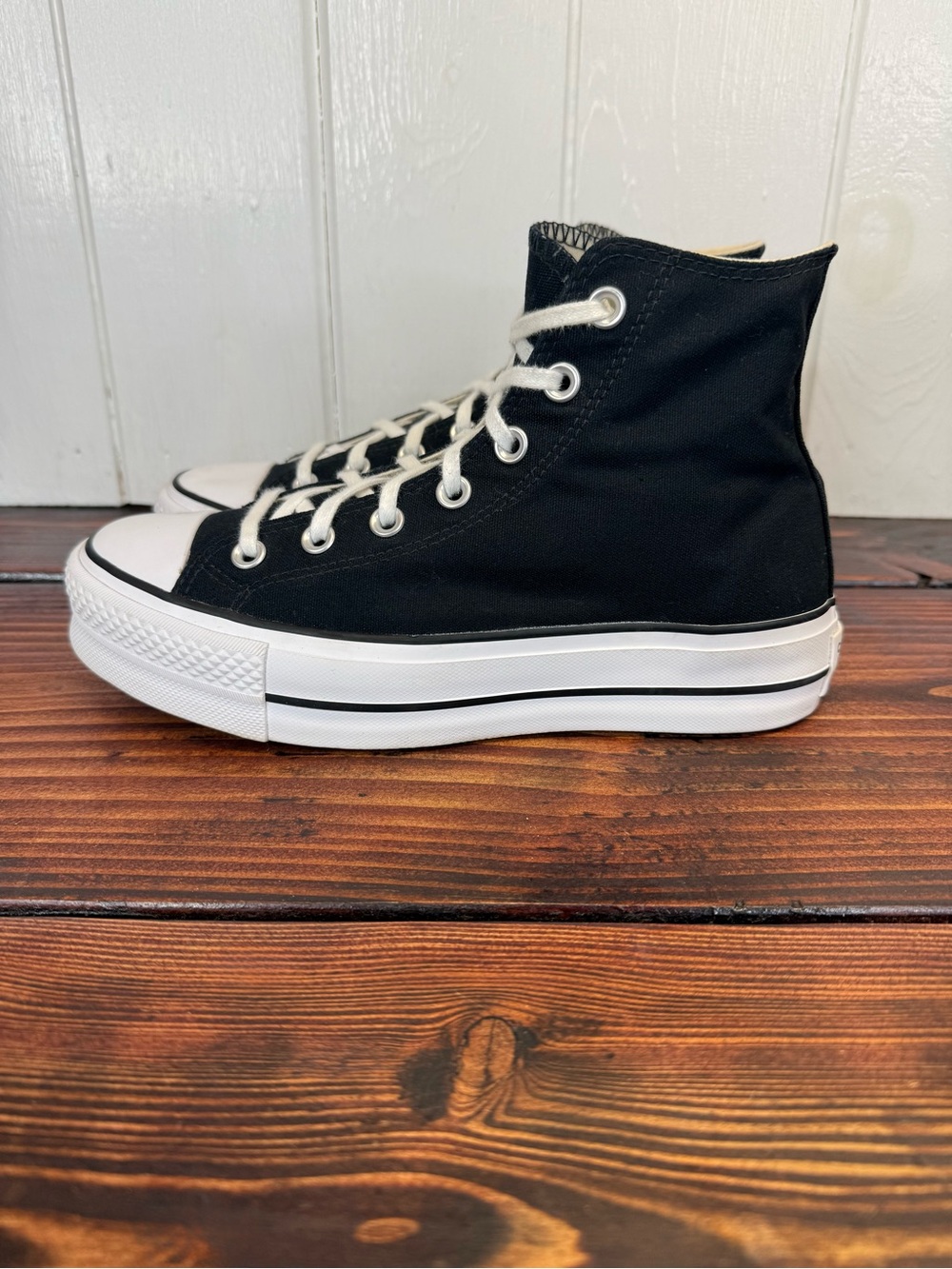Converse Chuck Taylor All Star Lift Platform High Top Black Women’s Size 8